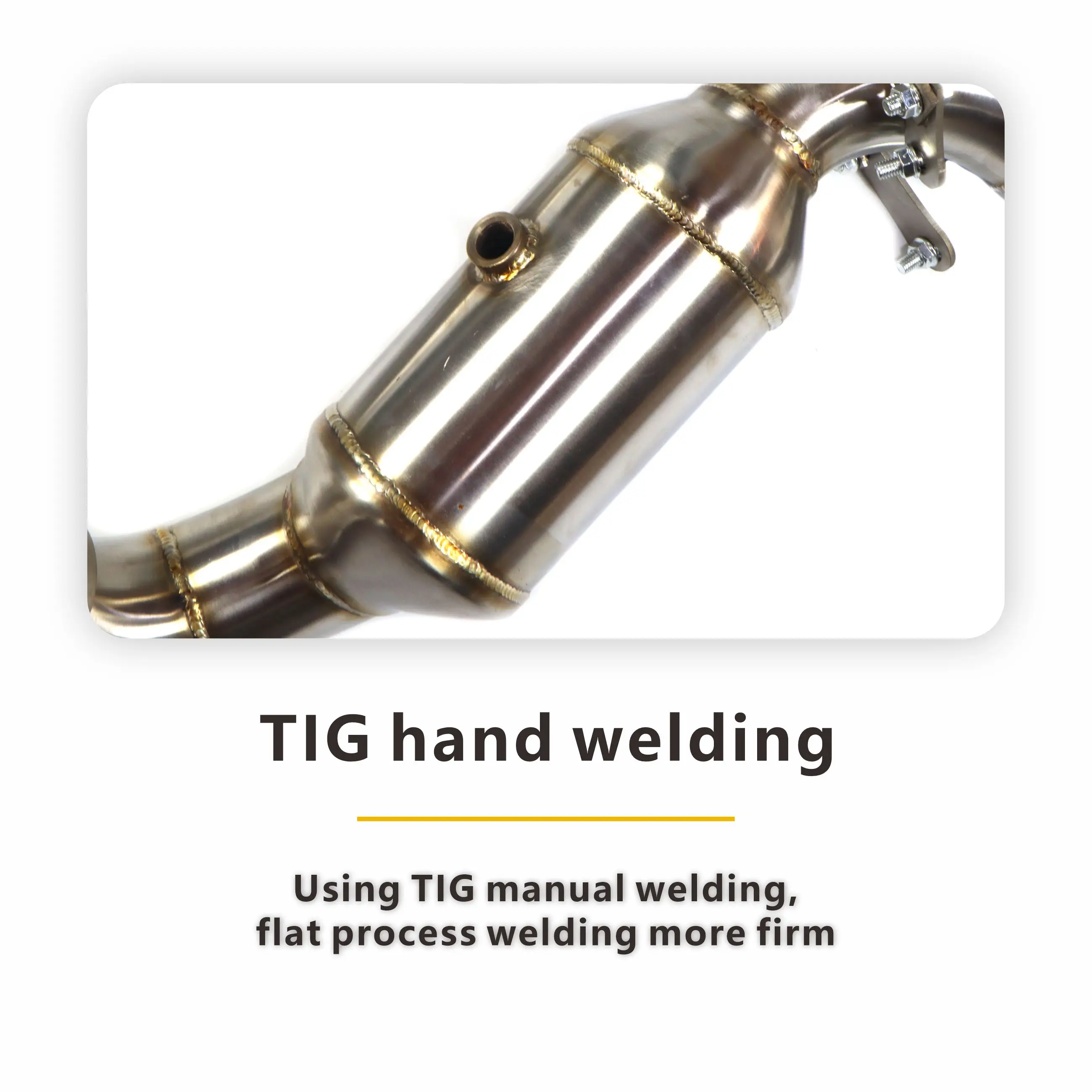 MANX Downpipe for Mercedes Benz A35 W177 2.0T Exhaust system Lightweight Design Personalized customization