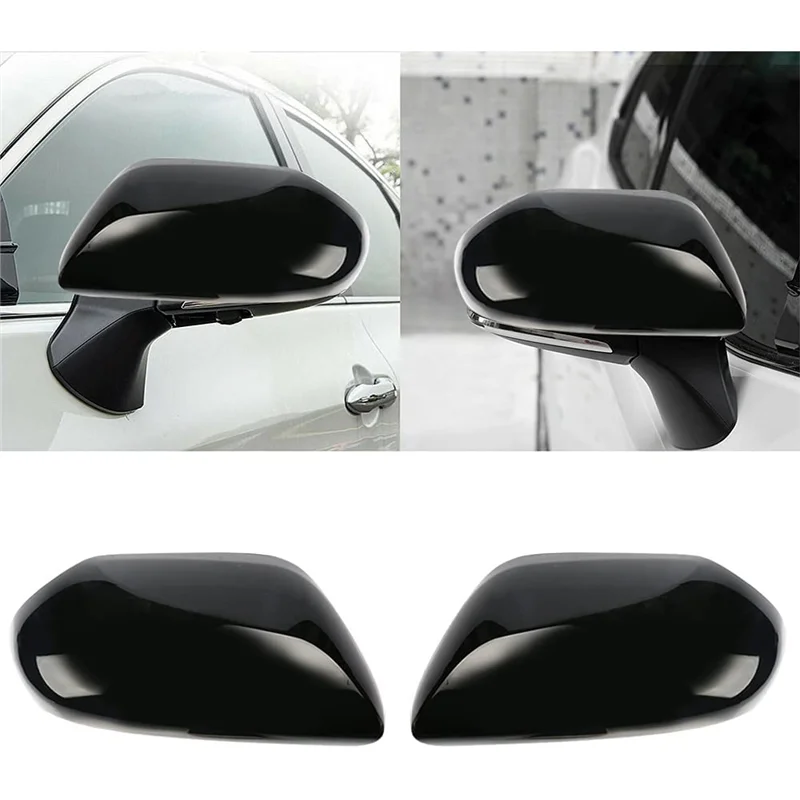 

Powerful Side Door Mirror Caps + Door Handle Covers Automobile Exterior Decoration Parts For Toyota Camry 2018 2019 2020 2021 20