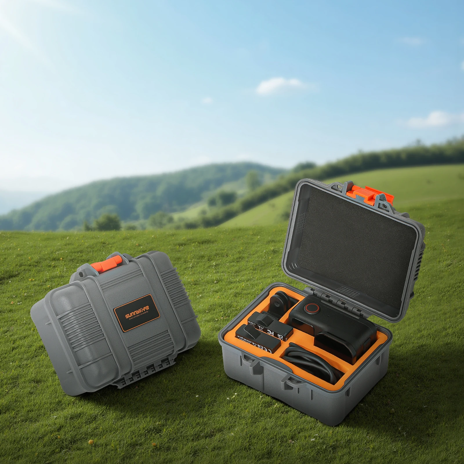 

For Insta360 ACE Pro 2/1 Camera Mini Organizer Waterproof Safety Case Storage Bag Accessories