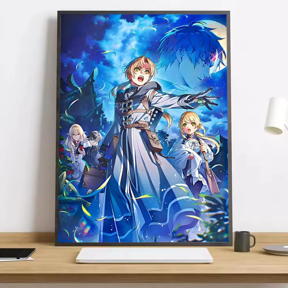 Mushoku Tensei Jobless Reincarnation Malerei Kalligraphie HD-Leinwandposter Wohnzimmer Schlafzimmer Bar ästhetische Dekoration – Detail 5