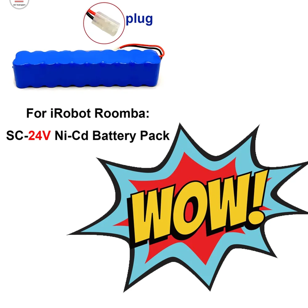 

For Rowenta 3000mAh 24V Ni-CD Battery Pack CD Vacuum Cleaner Besen Air Force Extreme RH8770 RH8771WS RH877501 RH8779 RH877901