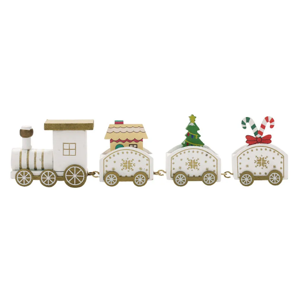 Christmas Celebration 19.5*2.8*4.8cm Christmas Train Charming Holiday Train Ornament Holiday Display Holiday Decorations