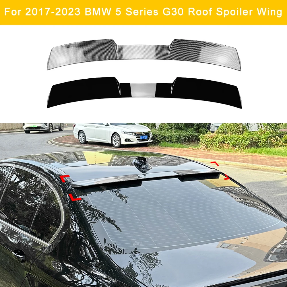 

Для BMW 5 серии G30 2018-2023 года, специальный спойлер с верхним крылом, АБС-материал, аэродинамические аксессуары, комплект кузова без установки сверления