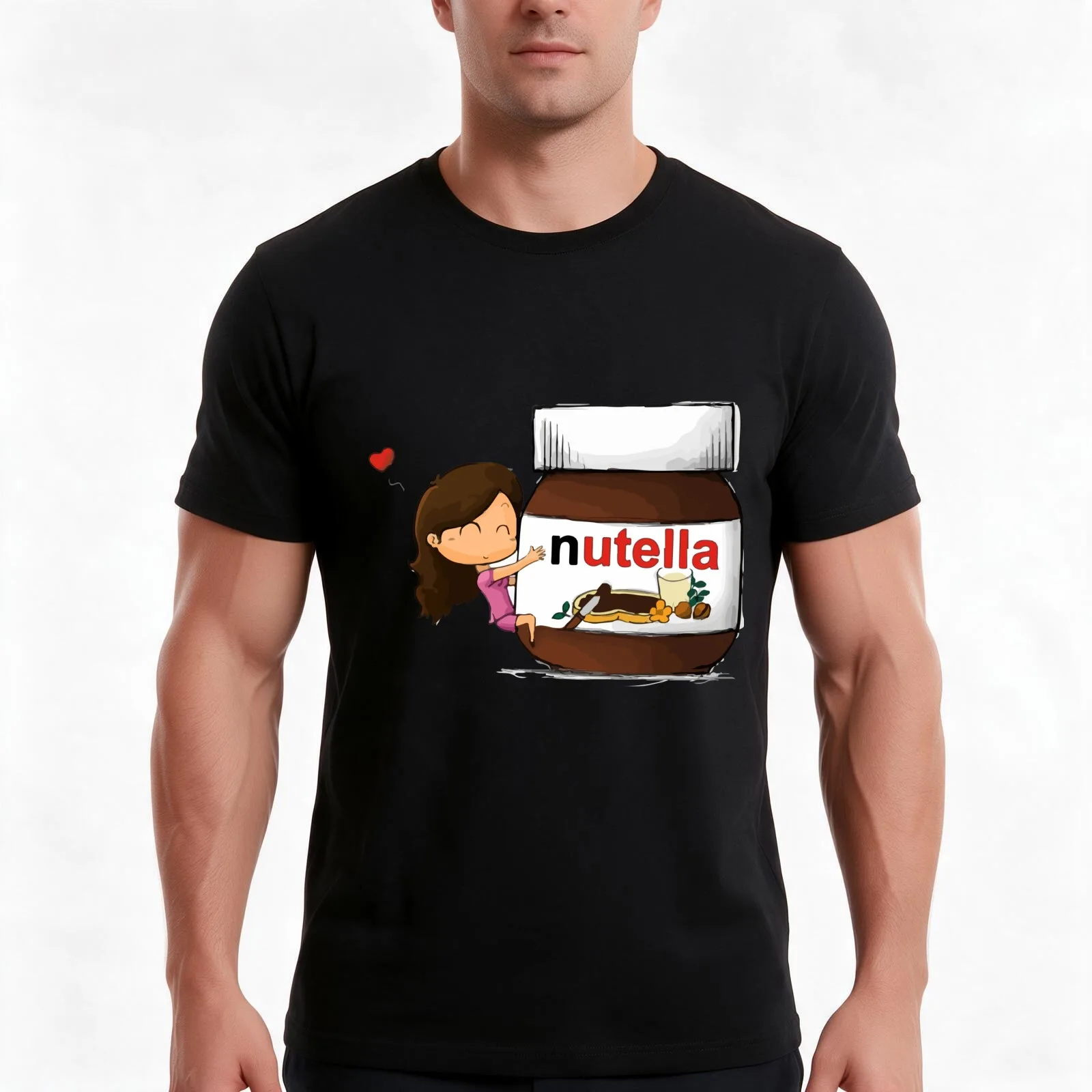 nutella love Men T Shirt funny t shirts man