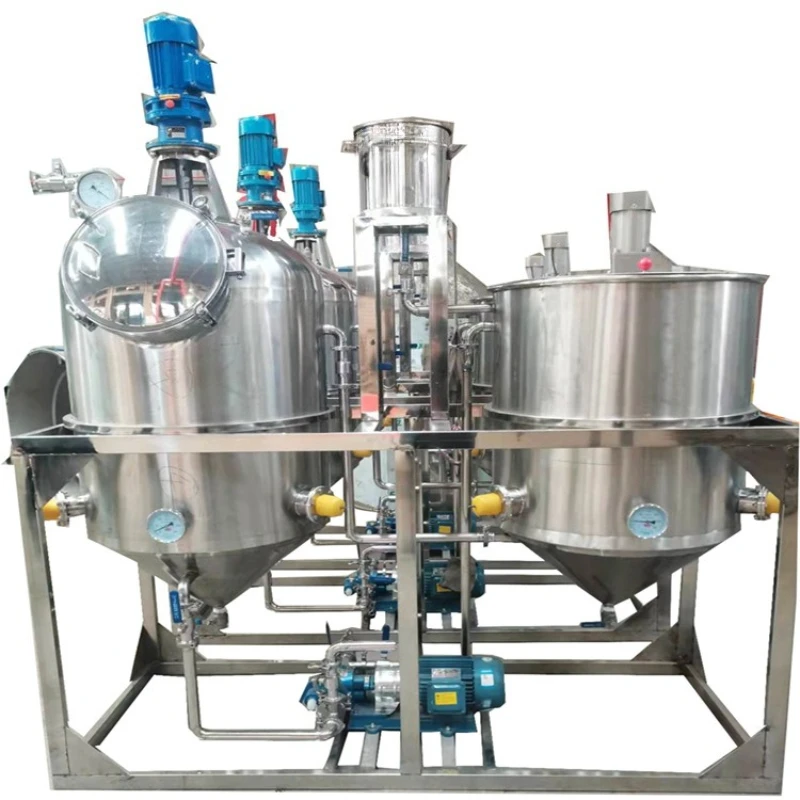 Edible  refining equipment,  plant peanut oil deacidification and decolorization refiner, vegetable degumming