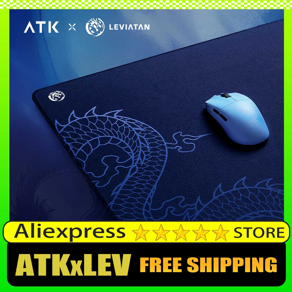 

Atk X Leviathan Joint Version Mouse Pad Gaming Mouse Pad Smooth Large Desktop Balance Pad PC E-sports Gifts Accessories Custom