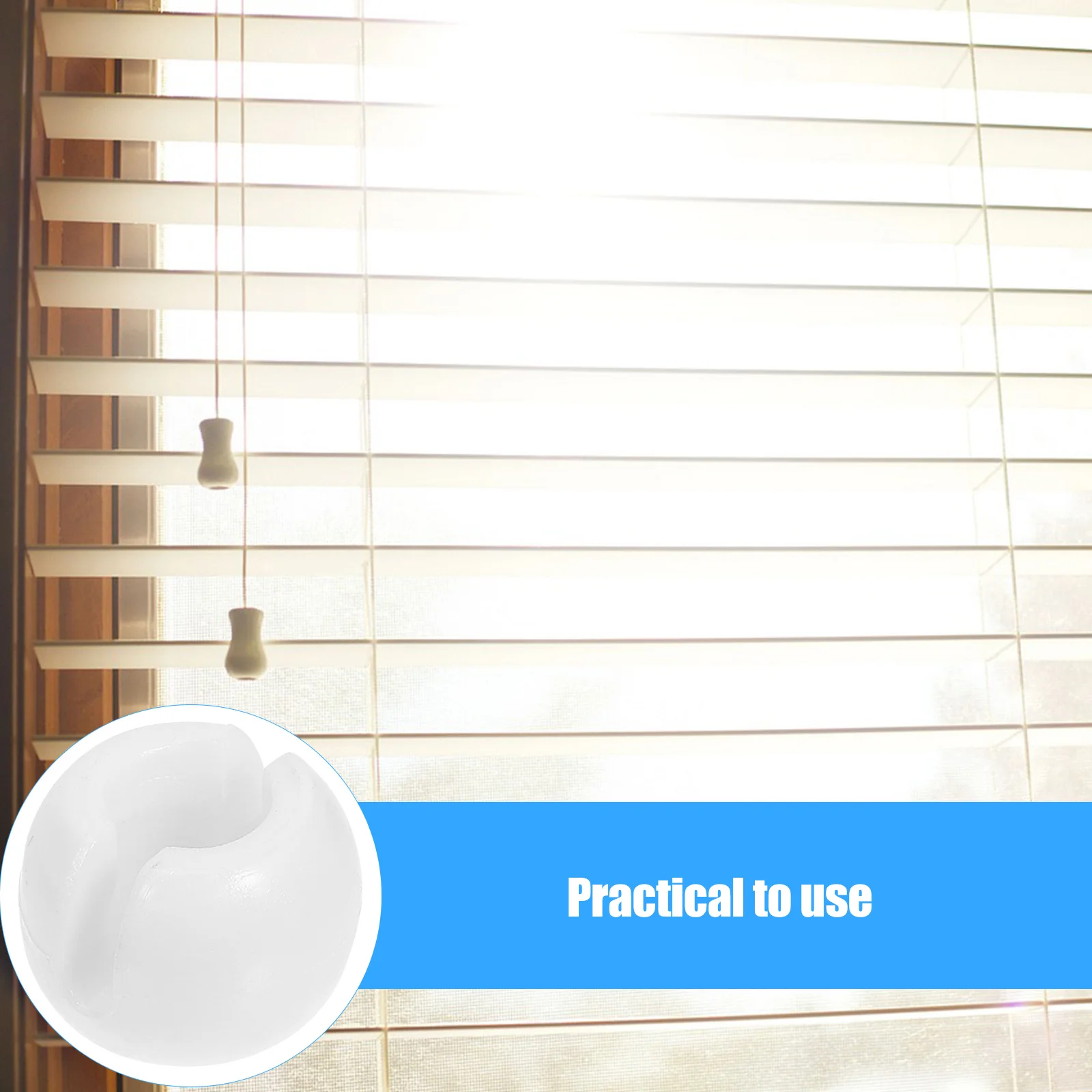 25 قطعة سلسلة الخرز بوم العمياء توقف تعزز الأداء منع ترهل صالح متعددة النوافذ المنزل مطرز سلسلة تجعيد توقف #3