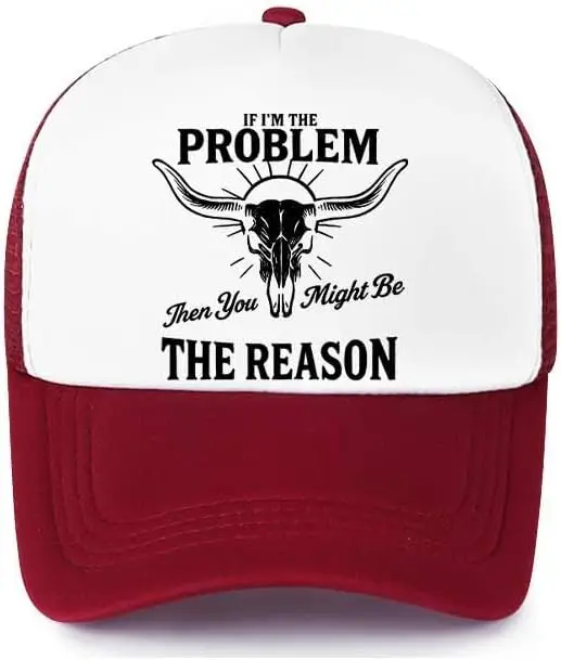 

I'm The Problem Hat If I'm The Problem You Might Be The Reason Hat