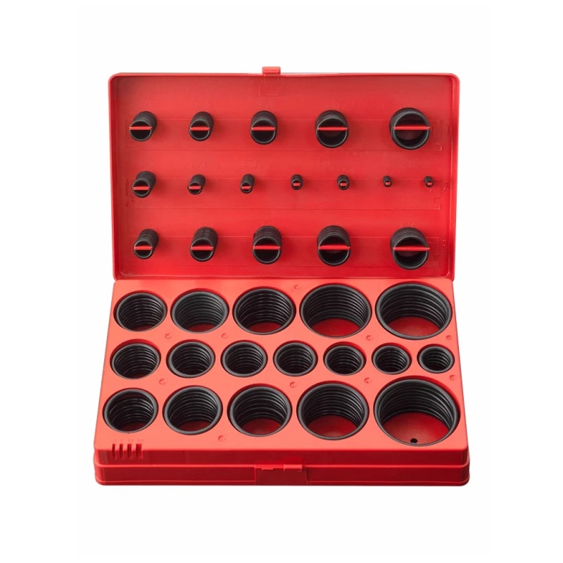 O-ring Repair Box Sealing Ring Oil and Heat Resistant Rubber Auto Repair Household Set