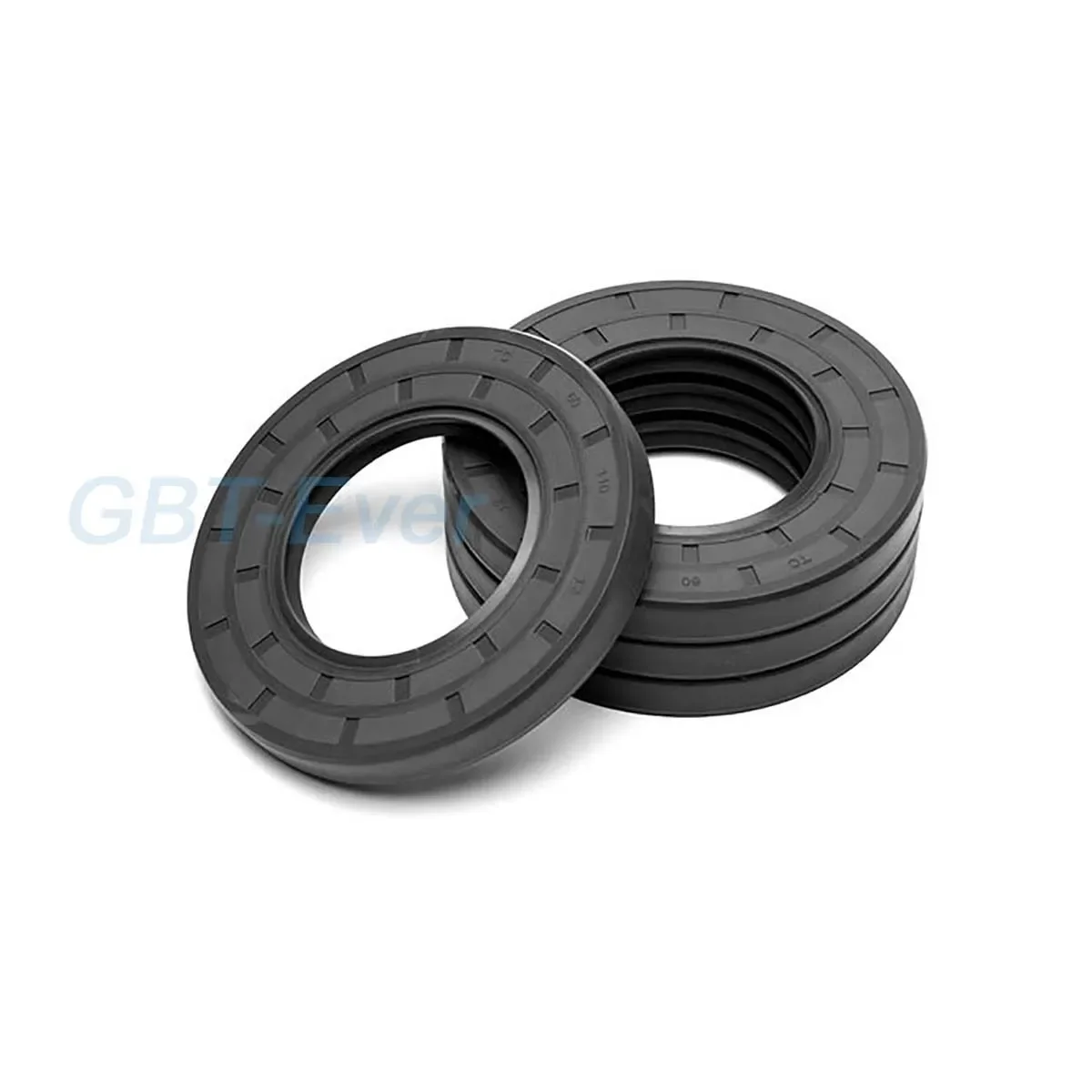 2Pcs NBR Framework Oil Seal ID 8/9mm TC Nitrile Butadiene Rubber Gasket Rings Cover Double Lip with Spring OD 12-34mm THK 3-10mm
