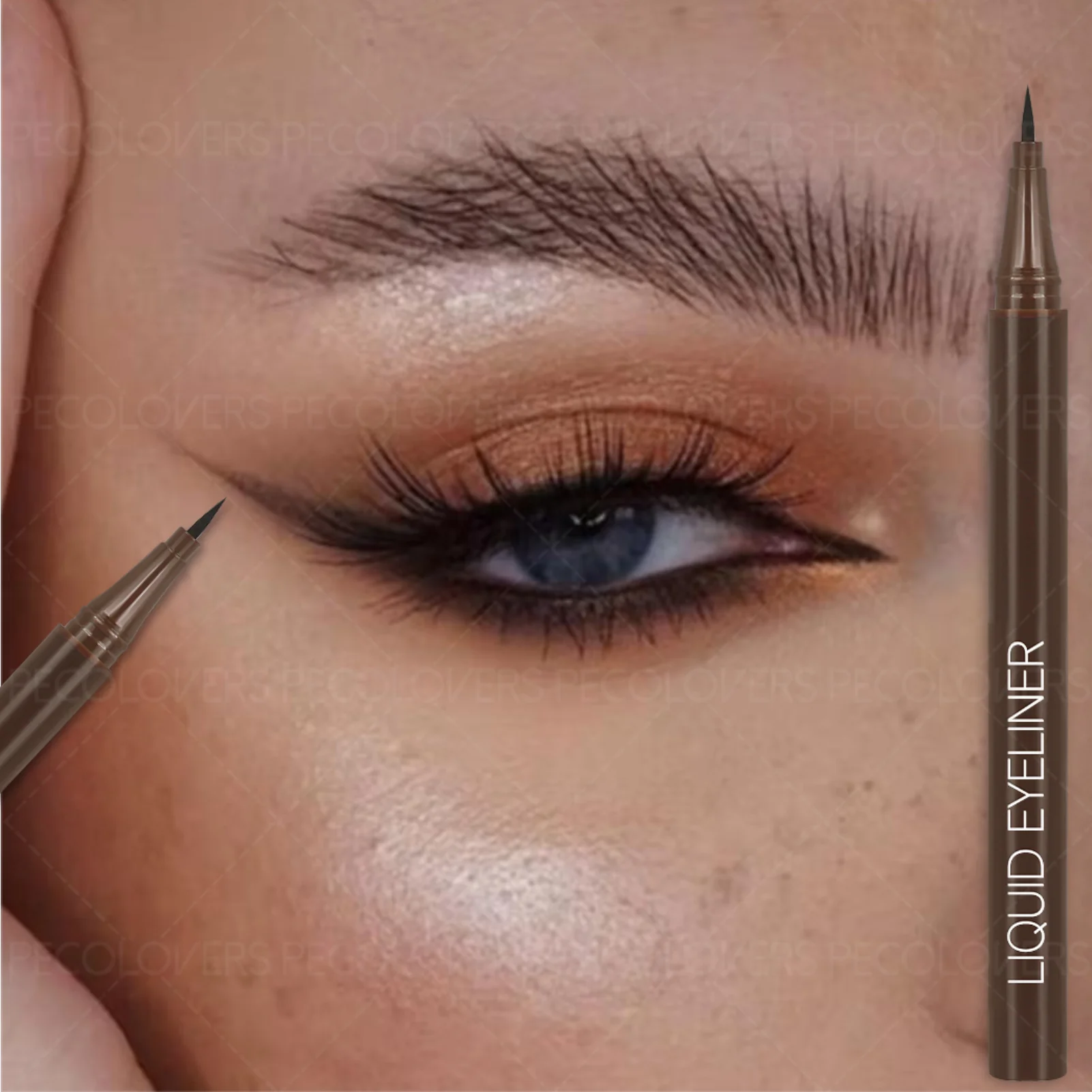 Schnell trocknender Eyeliner-Stift – wasserfeste, langlebige, sanfte Formel, elegantes Augen-Make-up, unverzichtbar für Weihnachtsgeschenke