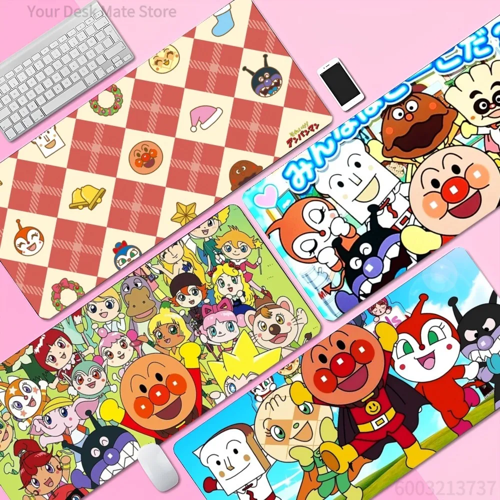 Children Anpanman Non-slip Lockedge Office Student Gaming Thickened Large Writing Pad Non-slip Cushion Mouse Pad For PC Carpet
