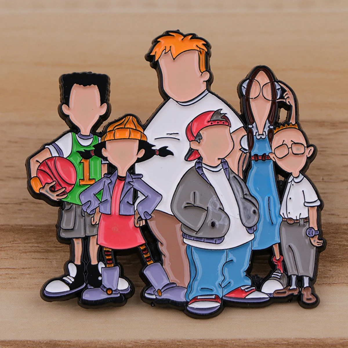 Comedy Enamel Pins Metal Cartoon Brooch Backpack Hat Bag Collar Lapel Badges Men Women Fashion Jewelry Collection Gift