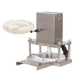 Household Electric Pizza Dough Pastry Press Machine Commercial Pizza Pressing Roller Sheeter  Pancake Press Machine