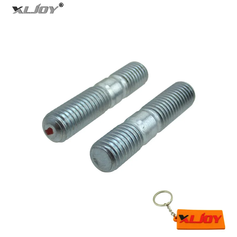 8mm Exhaust Manifold Flange Studs M8×40mm For Zongshen ZS177MM NC250 Xmoto KAYO T6 BSE J5 RX3 ZS250GY-3 Dirt Bike Motocross