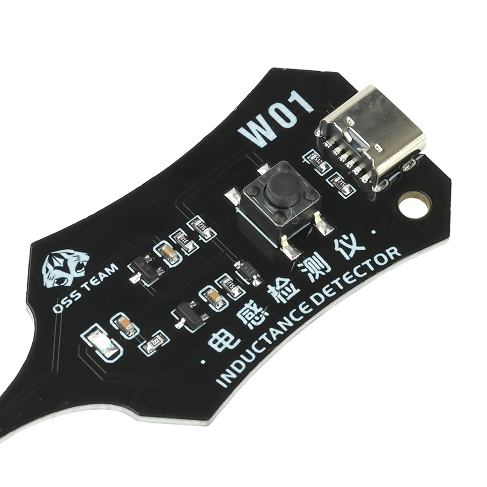 Verbesserter D2 Induktanztester mit Typ-C-Stromversorgung und LED-Anzeige für die Reparatur und Fehlerbehebung von elektronischen Motherboard-Spulen – Detail 11