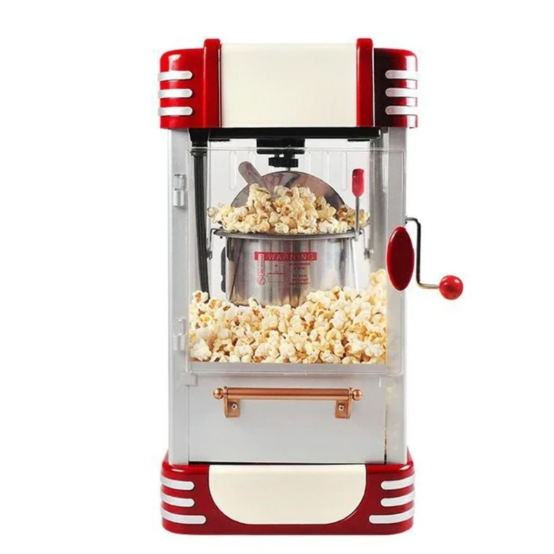 

L # Household Small Hot Air Popcorn Maker Electric Popcorn Popper For Party