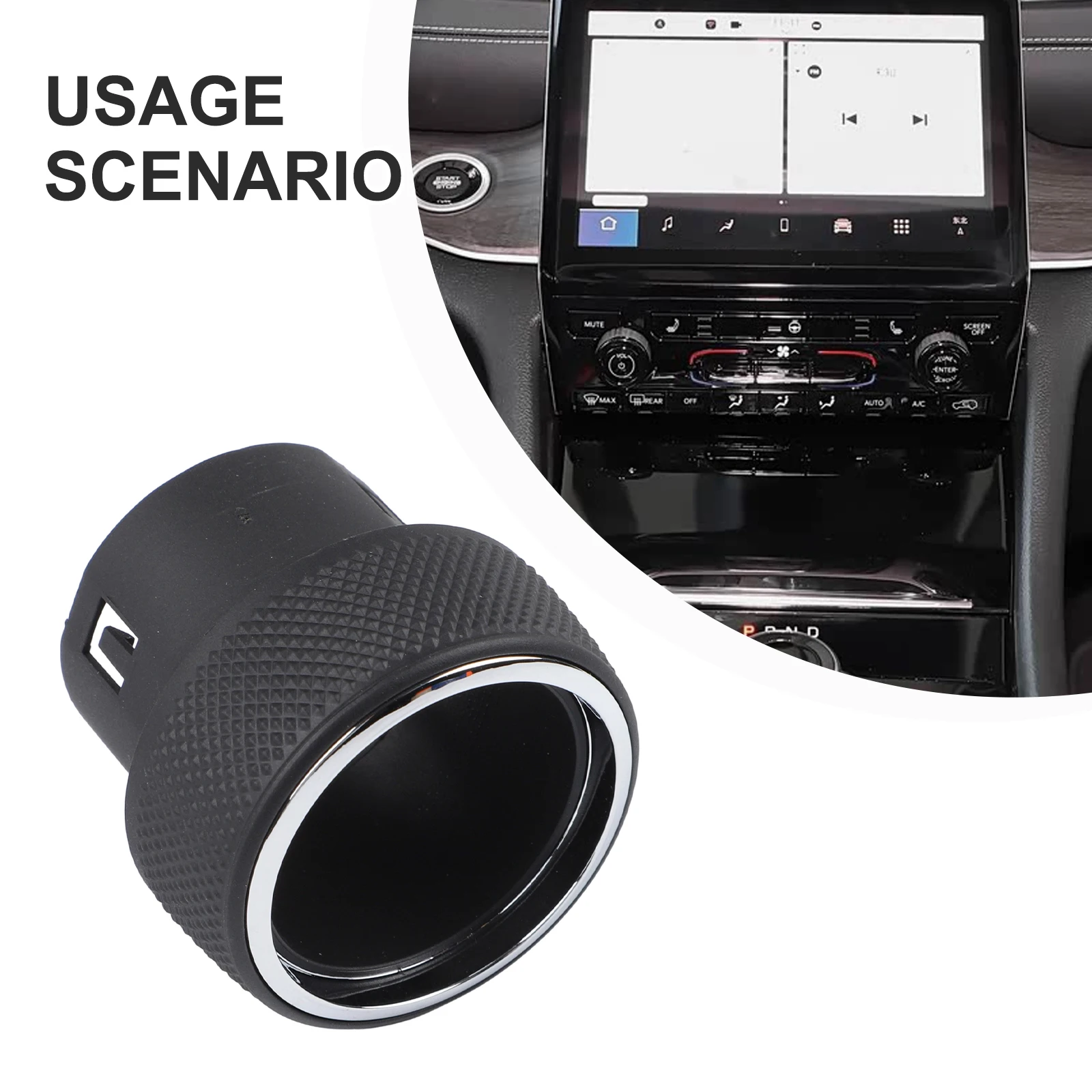 Ersatz-Bedienknopf für Jeep Grand Cherokee WK2 2014-2021 Radio- und Klimafunktionen mit ABS-Haltbarkeit – Detail 7
