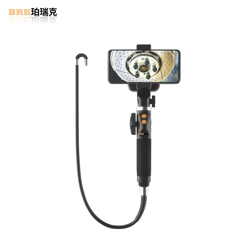 4.3 Inch IPS Screen Industrial Endoscope Camera PT-20 HD1080P Car Inspection Borescope Waterproof Rigid Autofocus Camera