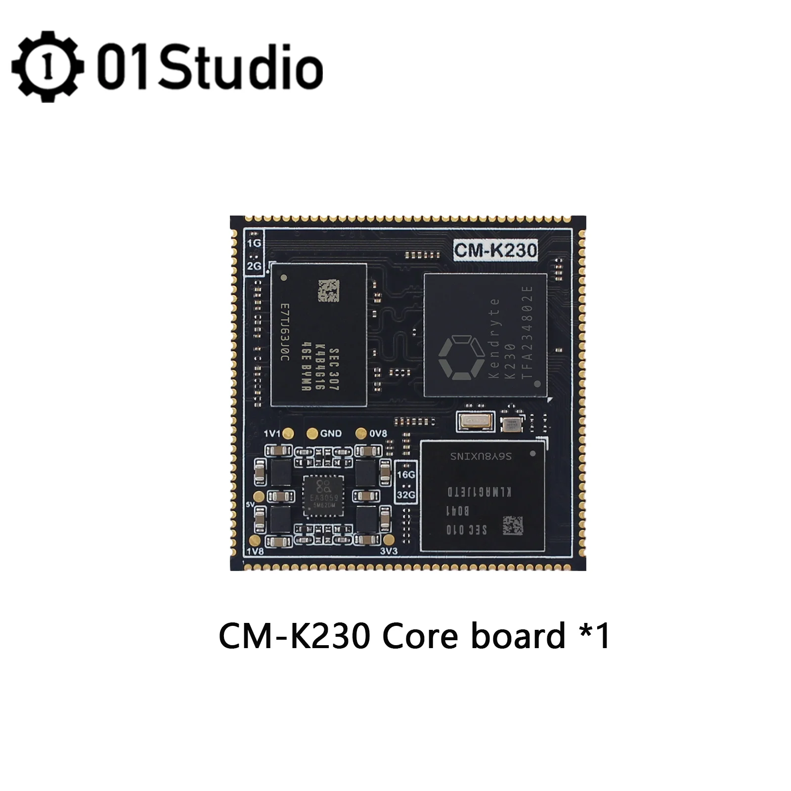 Moduł 01Studio CM-K230, moduł wizyjny K230, moc obliczeniowa odpowiednik 6T, przewyższa K21 — zdjęcie produktu 4