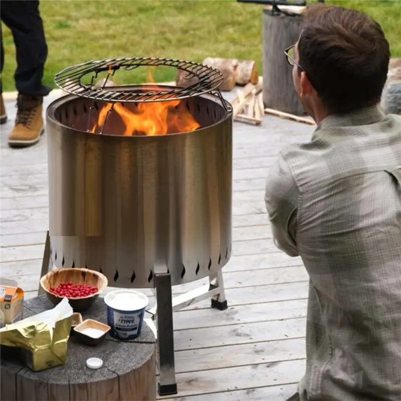 AC23-Fire Pit Stand For Solo Stove Bonfire Ranger Yukon, Fire Pit Accessories For Solo Stove Bonfire Ranger Yukon