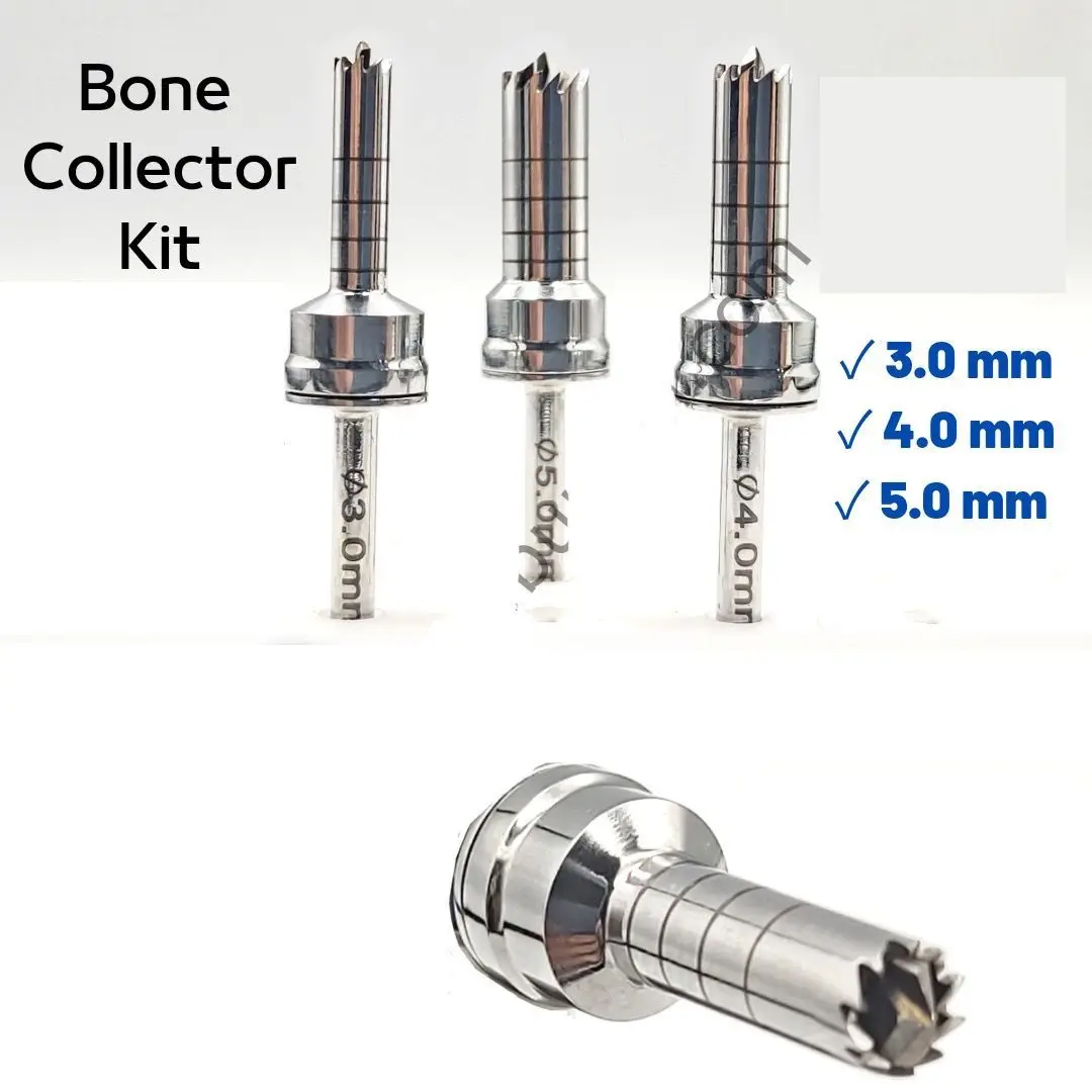 

Dental Implant Drill Set Dental Bone Collection Steel Autogenous Bone Expander Drill Implant Surgical Burs Cutting Trephine Burs