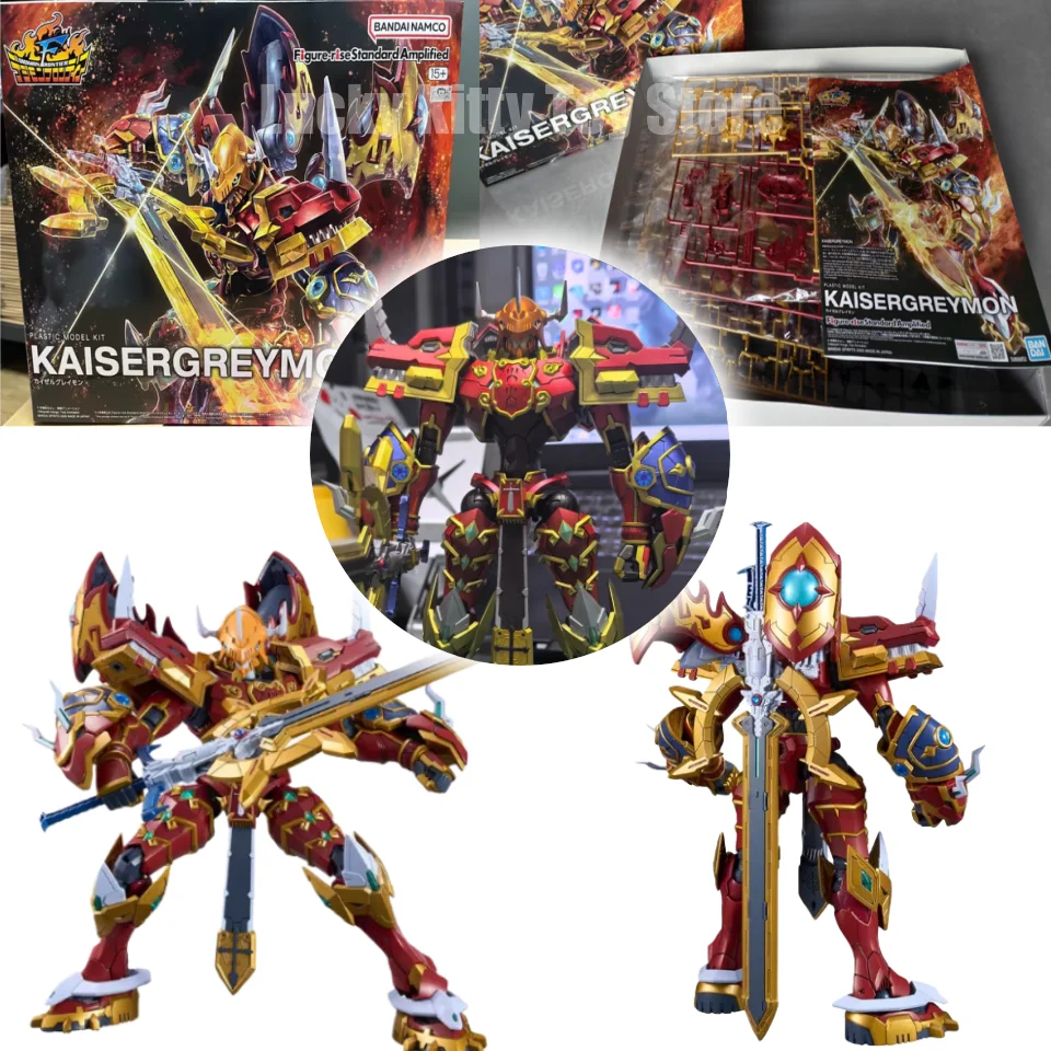 

В наличии BANDAI FRS Kaiser Greymon сборная модель игрушки FIGURE-RISE Digimon Frontier KAISERGREYMON Digimon Adventure
