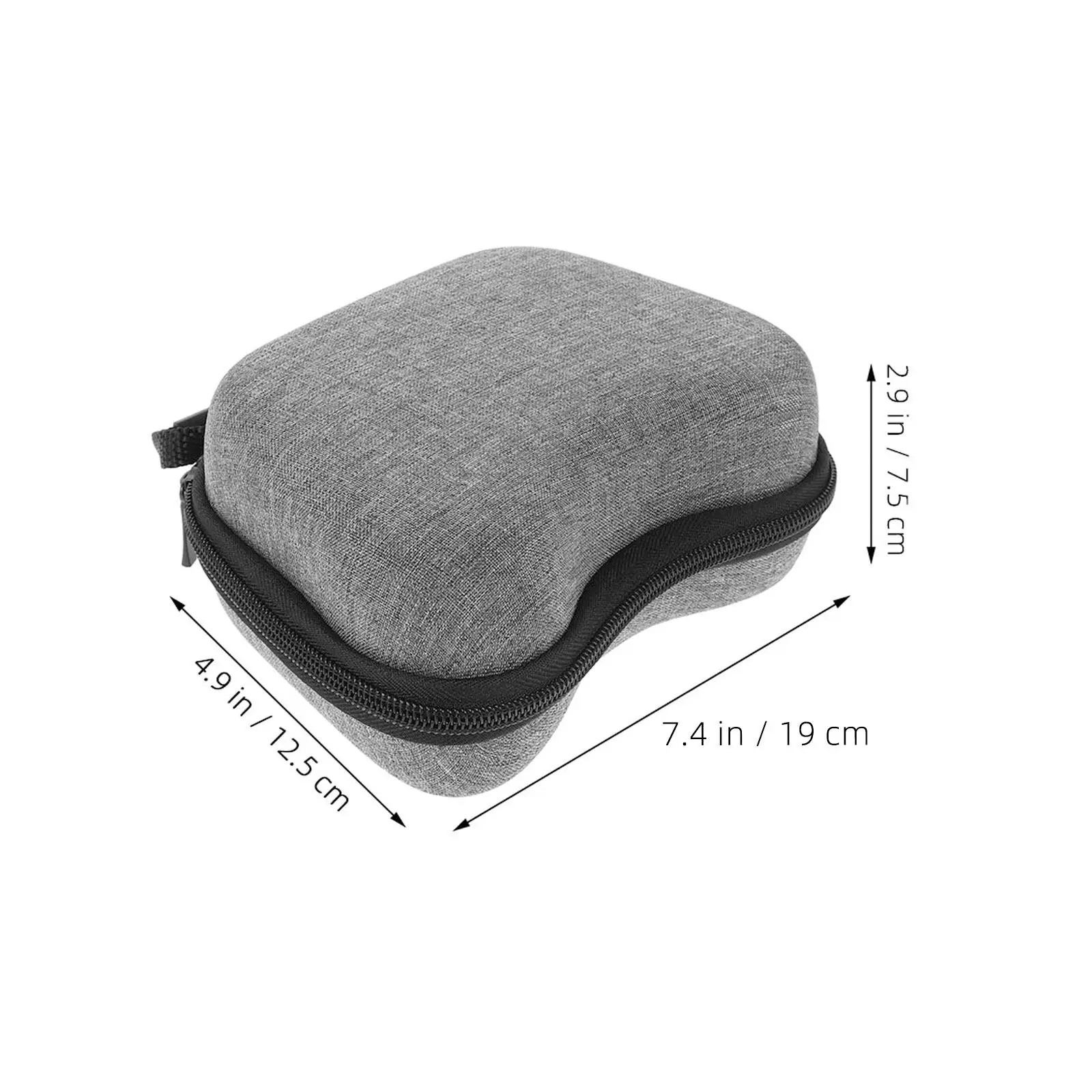 2Pcs Compact Controller Carrying Case Hard Shell Protective Cover for Video Game Controllers Portable Organizer Bag Gamer Travel