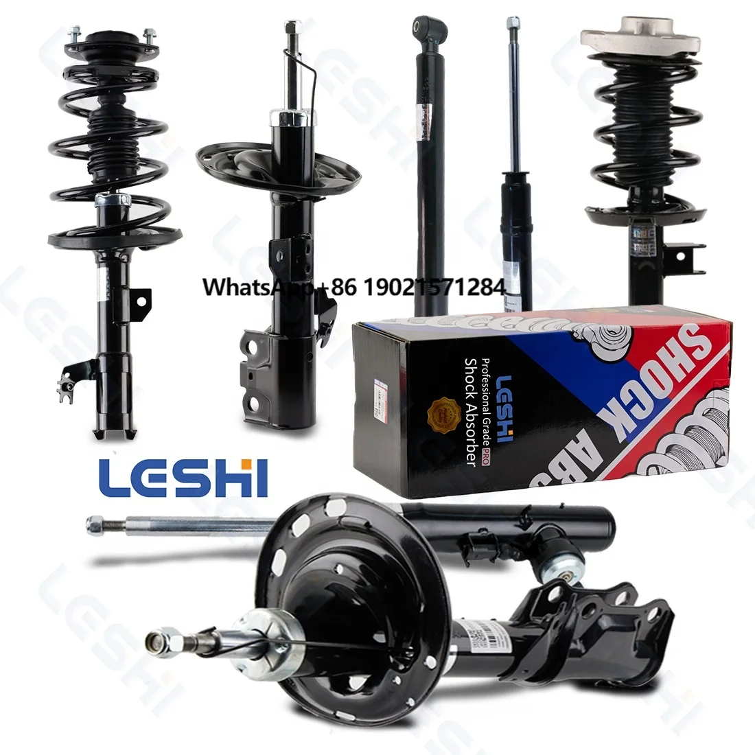

LESHI Hot Sale Durable Adjustable Steel Spring Amortiguadores Hydraulic Front Rear Car Shock Absorber for Mercedes
