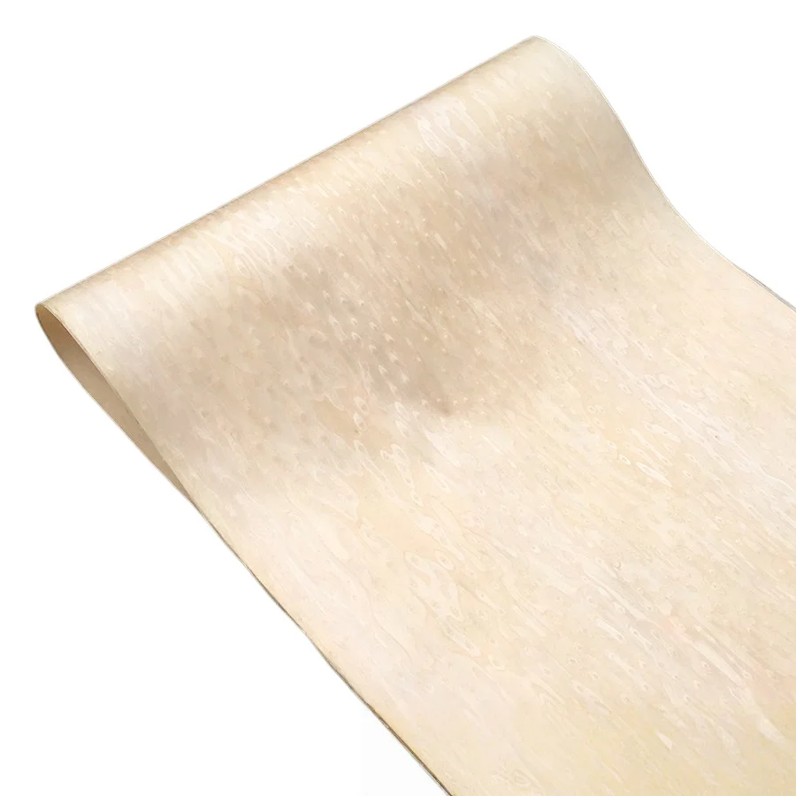 Pink Cat's Eye Engineered wood veneer, 0.25mm, 250x58cm, For Screen Making & Furniture Veneering.(Backing Non-woven Fabric)