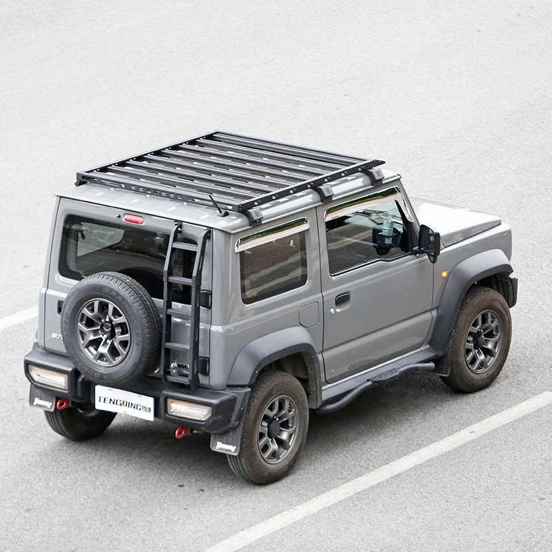 Hot sell high quantity auto car  roof rack for new suzuki jimny 1.3x1.6m 4x4 basket anniversaries 2019+