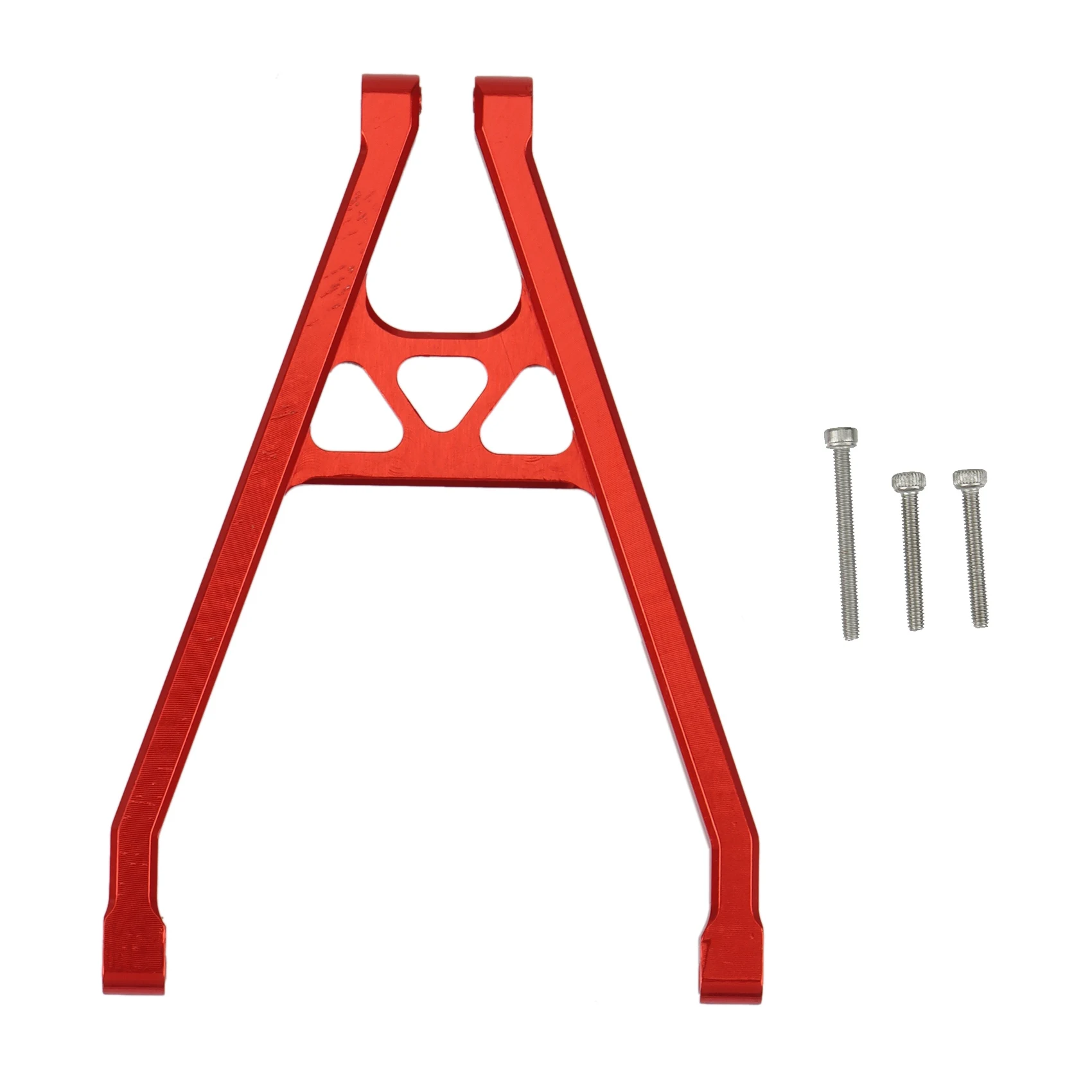 Metal Rear Axle Support A Frame Suspension Arm Links for Axial Yeti Jr. AX90052 AXI90069 1/18 RC Car Upgrade Part,Red