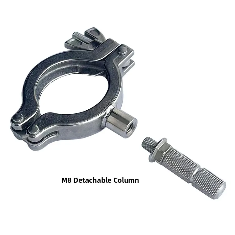 حامل قضيب صيد من الفولاذ المقاوم للصدأ للقوارب، يثبت على الدرابزين، متعدد الاستخدامات، حامل قضيب صيد بحري، معدات صيد للسفن، و...