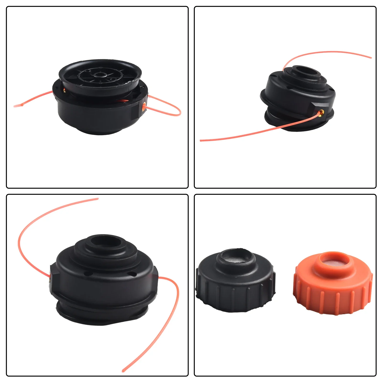 With Two Bump Knob Trimmer Head Accessories Garden Tool Lawnmower Part For WC205 For WC215 For WS210 For WS205