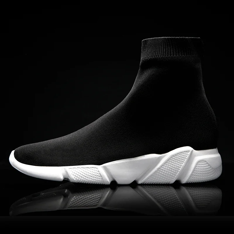 Original Running Shoes Men Women Sock Shoes Platform High Top Casual Sneakers Lightweight Slip-on Men's Sports Shoes Big Size 47