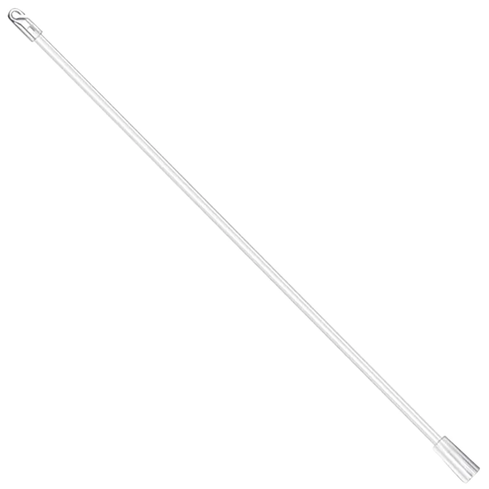 Window Blinds Venetian Rod Parts Replacement Tilt Wand Stick Sun Shade Transparent with Hook