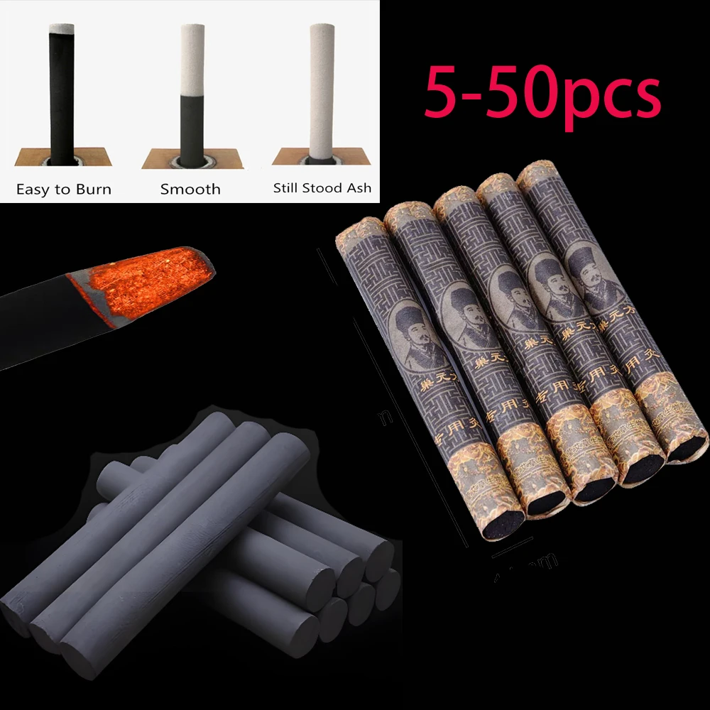 

5-50 шт. бездымный рулон мокса, традиционный китайский акупунктурный массажный ролик для прижигания, полынь, полынь, Artemisia, 14 мм * 110 мм