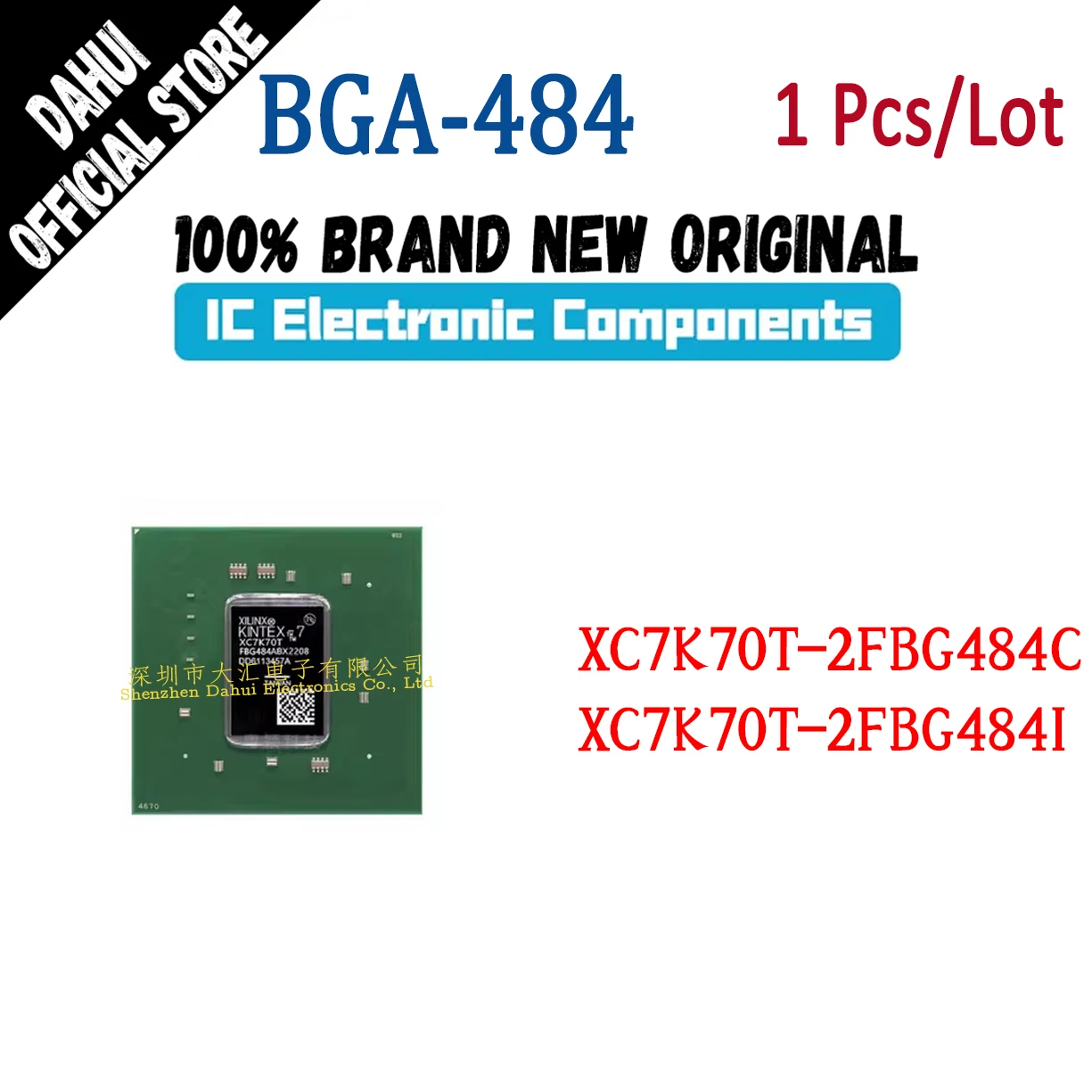 

XC7K70T-2FBG484C XC7K70T-2FBG484I BGA-484 Programming logic chip IC new original