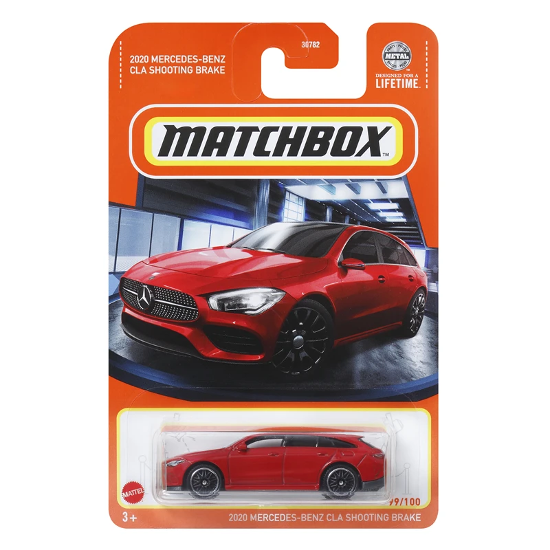 Mattel Matchbox Car Diecast 1/64 Toys for Boys Ducati Motorcycle Citroen AMI Benze CLA Volkswagen Golf Ford Police Model Gift