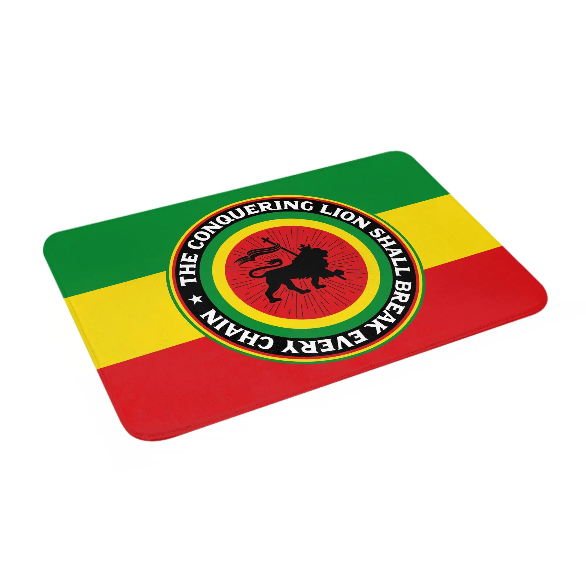 Rasta Lion Jamaica Flag Front Floor Door Entrance Mat Indoor Jamaican Reggae Bath Kitchen Doormat Toilet Carpet Rug