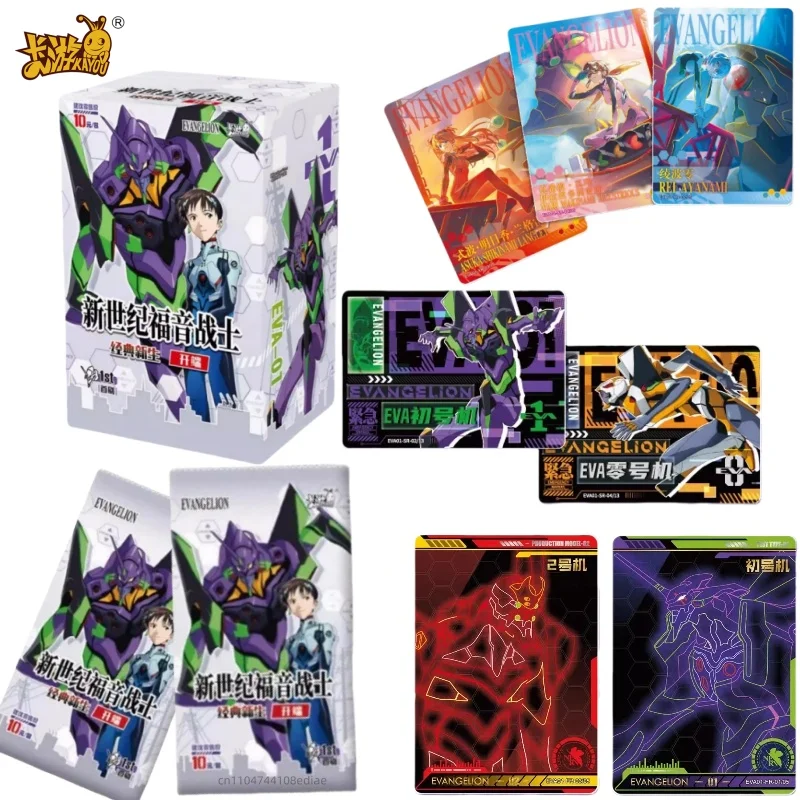 KAYOU Genesis Evangelium Kaart Asuka Langley Soryu Ayanami Rei Ikari Shinji EVA Mecha Entry Collection Kaart Anime Perifere Gift