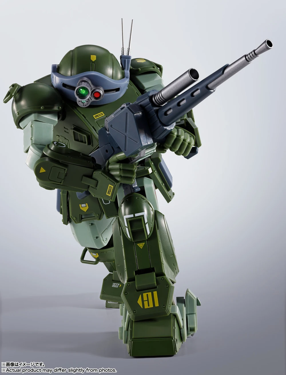 

В наличии: Официально лицензированные коллекционные модели-фигурки BANDAI Armored Trooper Votoms HI-METAL R SCOPE DOG из аниме, игрушки-конструкторы