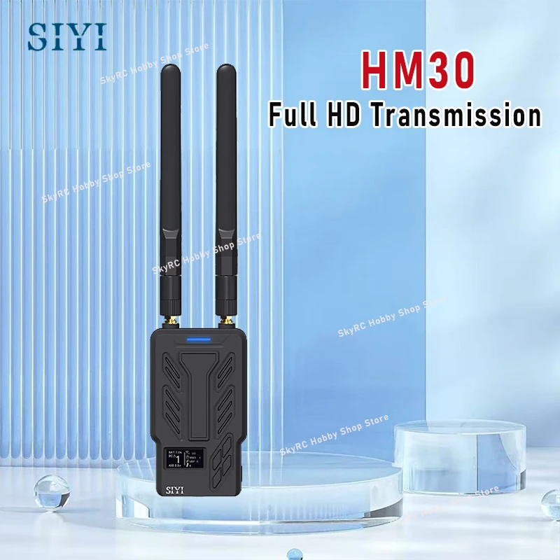 

SIYI HM30 Long Range Full HD Цифровая передача изображения FPV Система 1080p 60fps 150ms SBUS PWM Mavlink Телеметрия OSD 30KM CE FCC