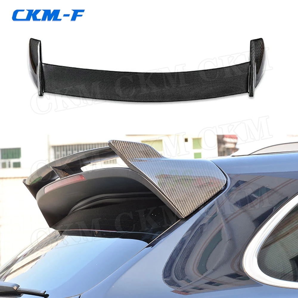 

Carbon Fiber Rear Spoiler Boot Roof Middle Wings Fit for Porsche Cayenne 958 SUV 4 Door GTS S Sport 2015 2016 2017