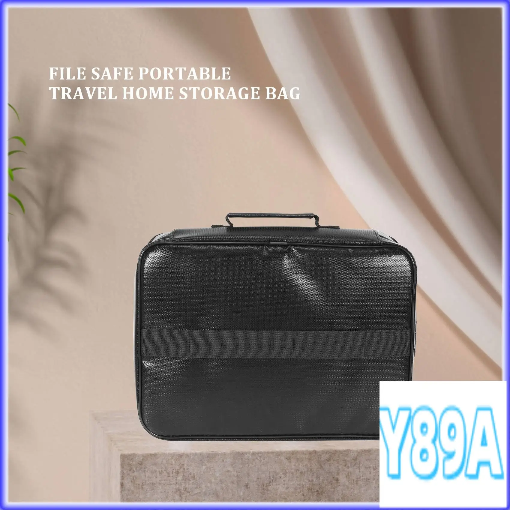 GO-Document Bag With Lock, ทนไฟ 3 ชั้นพร้อมซิป, สําหรับแล็ปท็อป