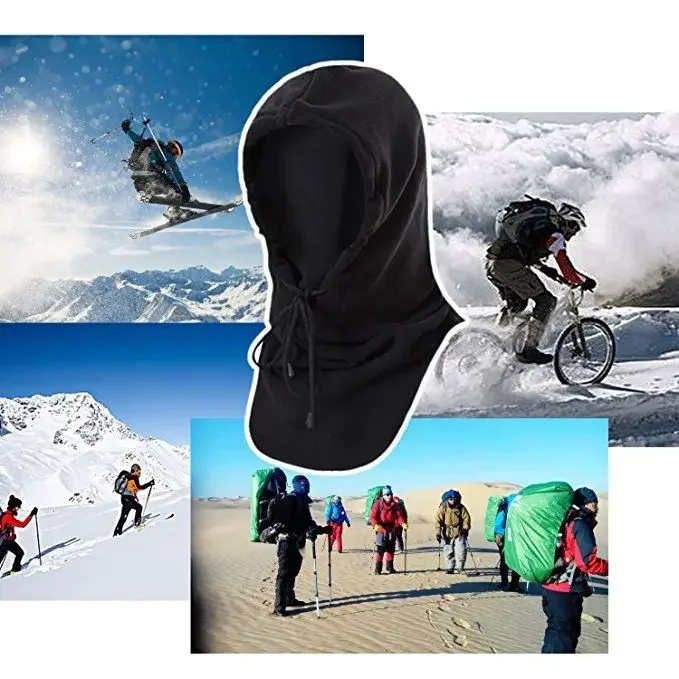 Mask Full Face Mask Fleece Cap Balaclava Neck Warmer Hood Winter Sports Ski Men Women Tactical Mask Men Mask  Sun Warm Headgear