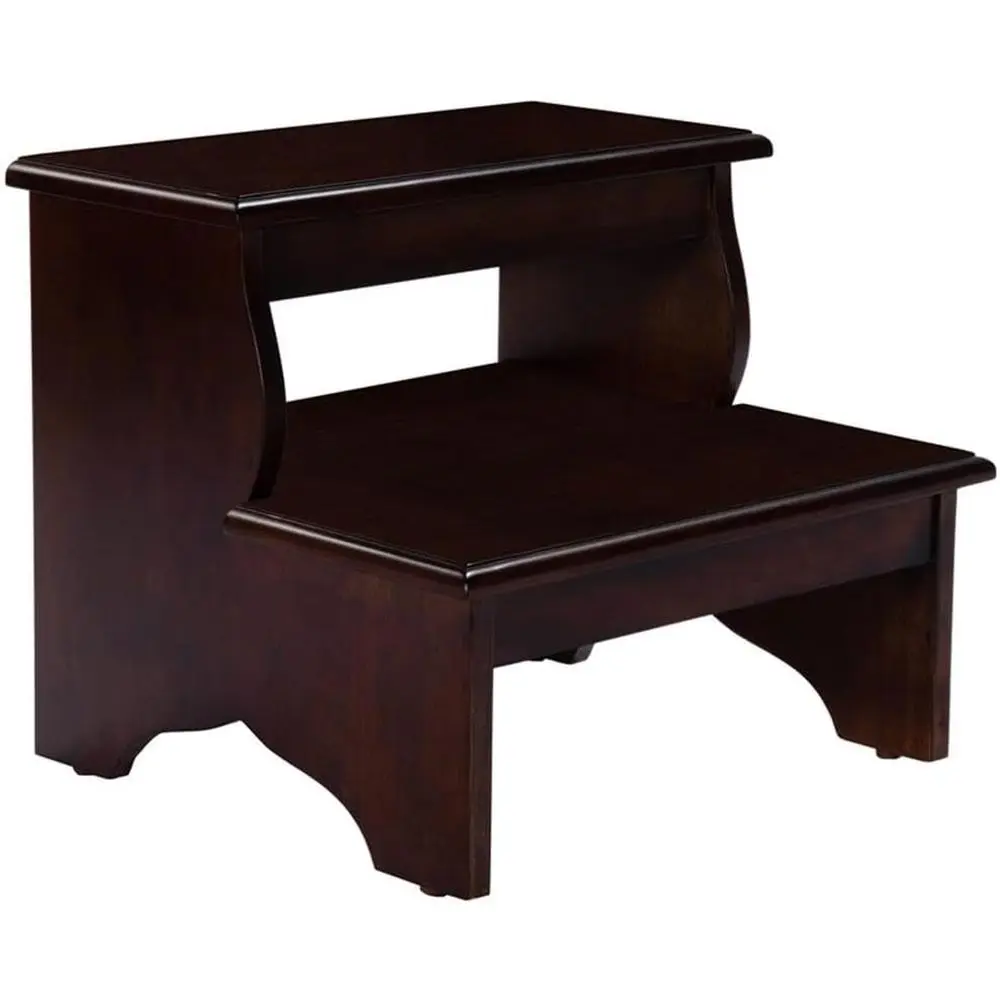 

Wood Step Stool - Cherry Brown
