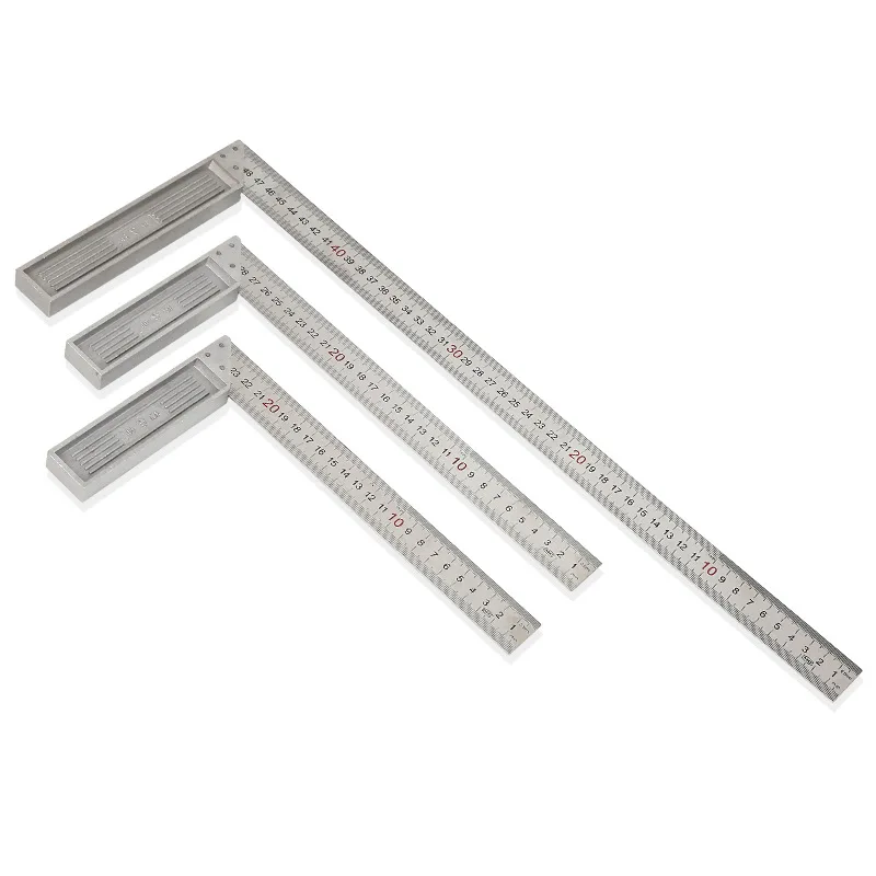 

Aluminum alloy square ruler right angle 90 Turning ruler Woodworking ruler Steel turning ruler measuring tools gauge