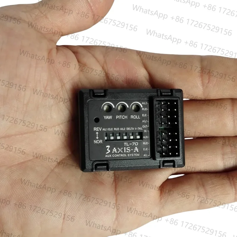 TL70 3-Axis Gyro Flight Controller – Auto Balance Stabilizer for RC FPV Drones, Helicopters Fixed-Wing Airplanes