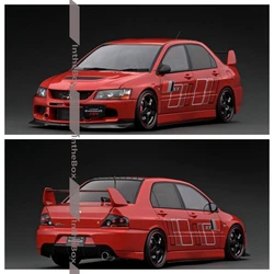 IG2374 Lancer Evolution IX MR (CT9A) Red Resin Model Car Collection Limited Edition Hobby Toys